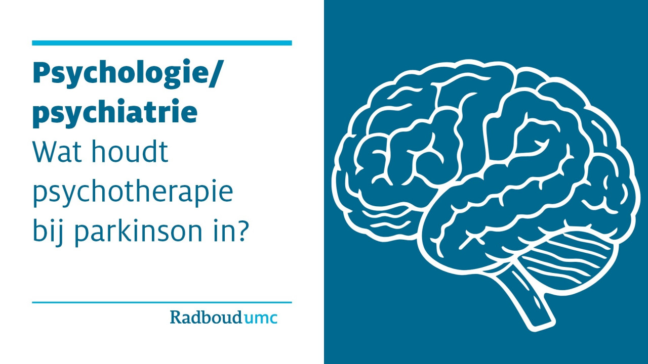 Wat houdt psychotherapie bij parkinson in?